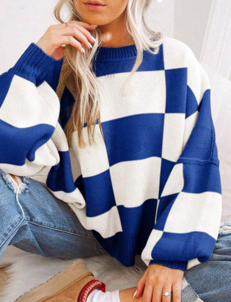 PILDA™ - Casual Long Sleeve Loose-Fit Sweater
