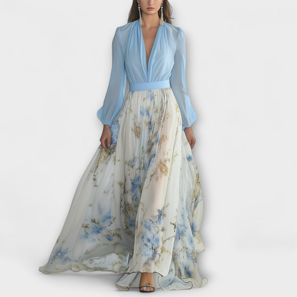 Harper - Sparkling Floral Maxi Dress