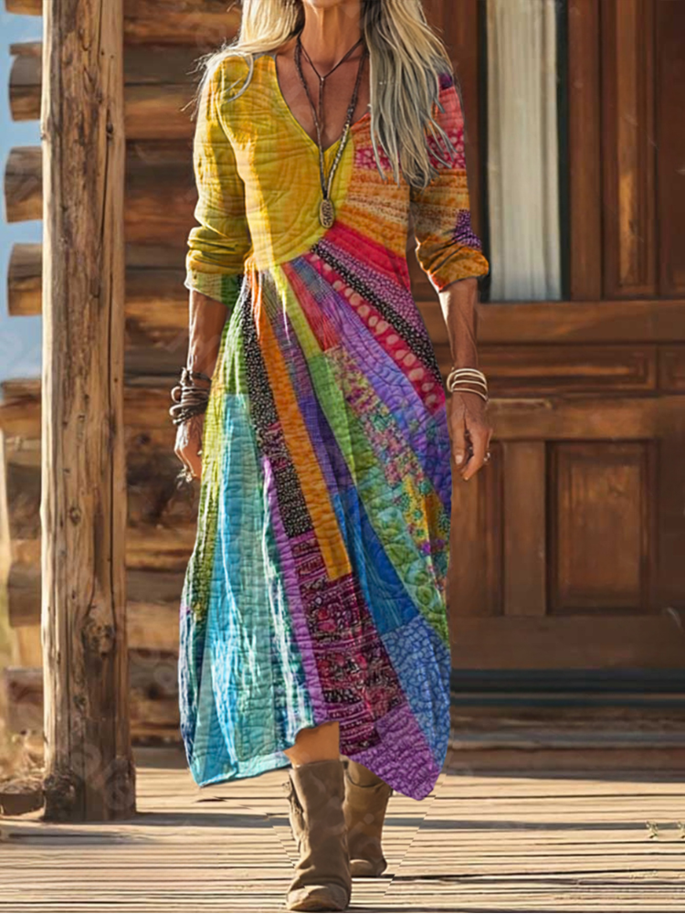 Isabelle | Bohemian Sun Design Dress